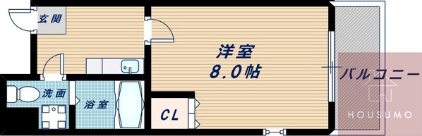 INOVE上山手の物件間取画像